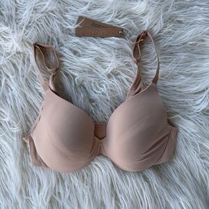 Skims Smoothing Intimates Full Coverage Lightly Lined Bra Clay Size 32B